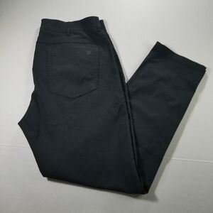 Public Rec Dealmaker Pant Mens Size 32x28 Black Flat Front Performance Golf